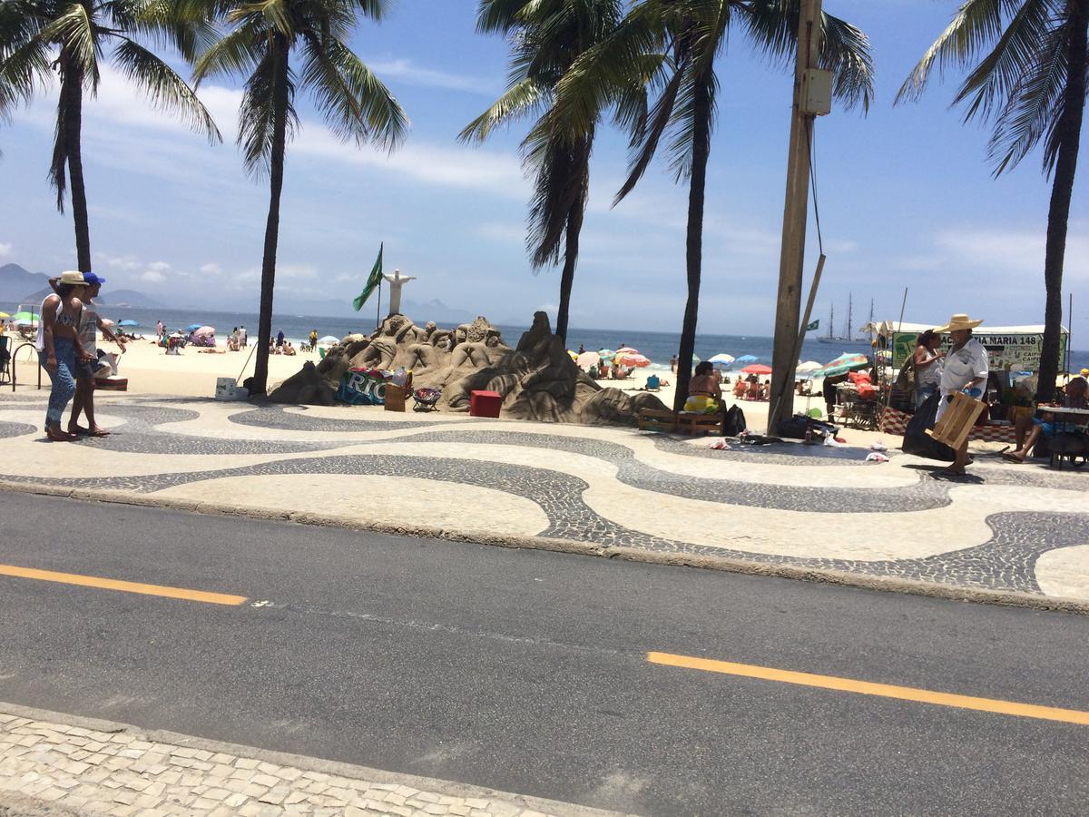 Apartamento Copacabana - Quadra Da Praia Рио де Жанейро Екстериор снимка